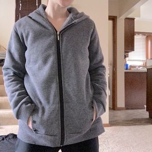 Extra thick winter sweater.